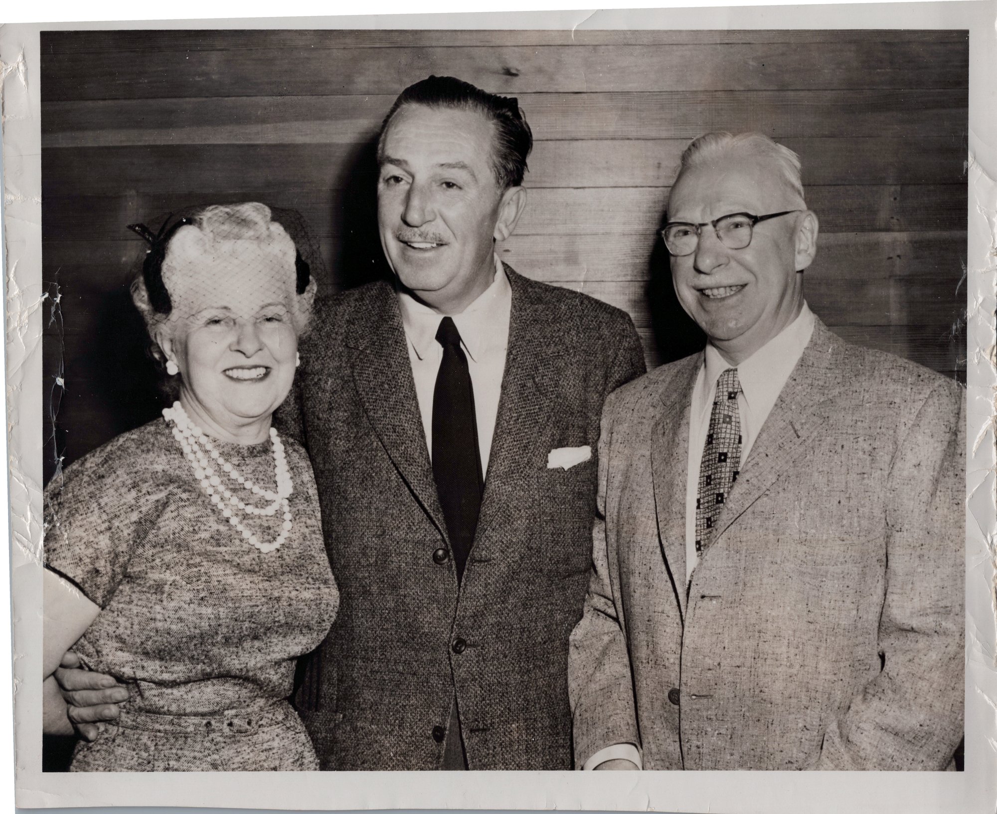 Walt Disney with Great Grandparents